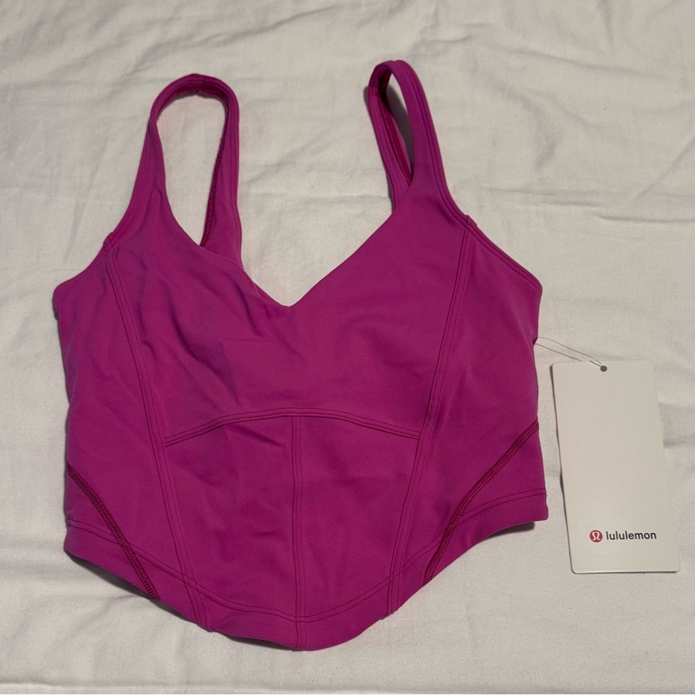 BNWT lululemon define corset tank